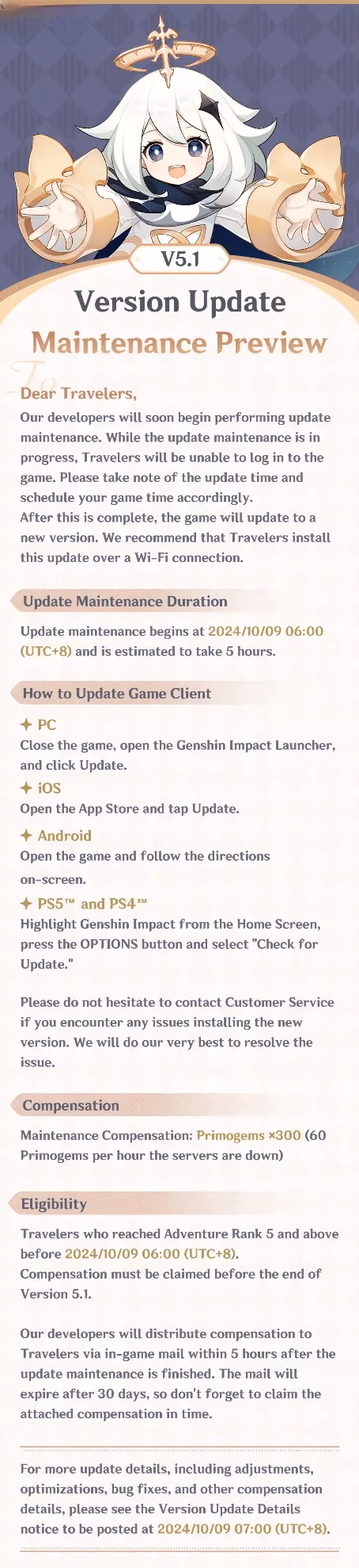 genshin-impact-version-5-1-revisited-maintenance-pre-installation-and-2026-insights-image-1